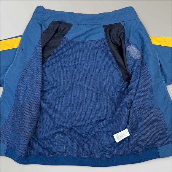 Nike Men's FC Barcelona Jacket Blue Qatar Airways Full Zip Soccer Sz Small - Picture 4 of 13